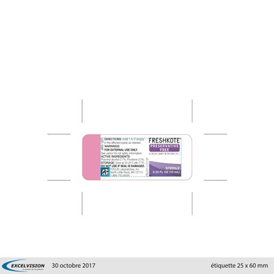 Image Description (Freshkote Mdu Container Label)